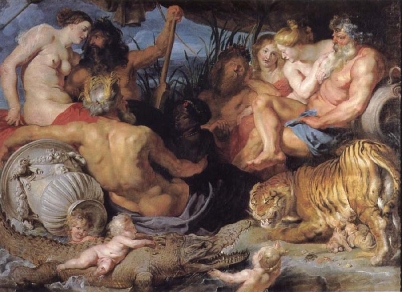 The Four great rivers of  Antiquity, Peter Paul Rubens